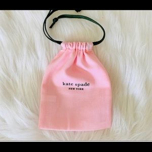 Kate spade jewelry dust bag